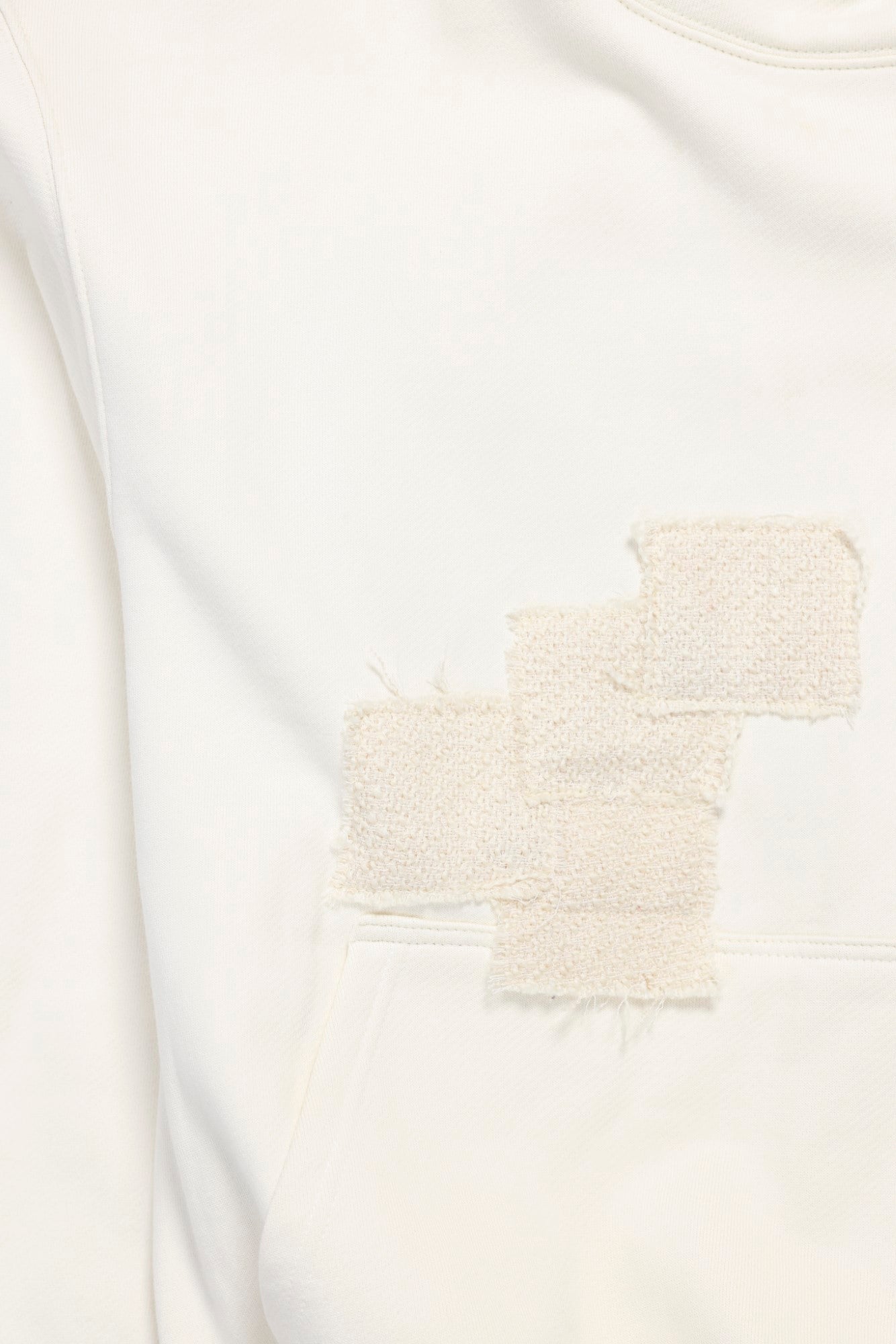 Alabaster with basket weave patch