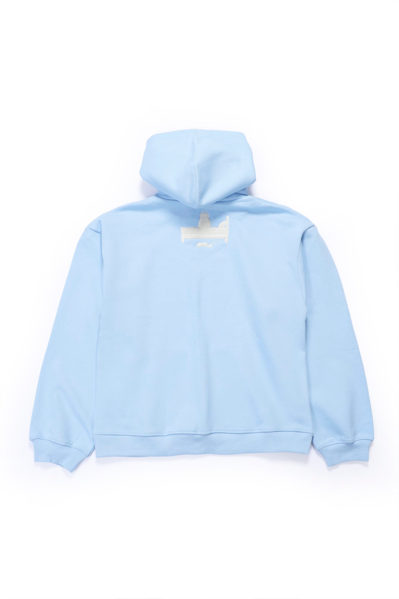 Blue boxer hoodie
