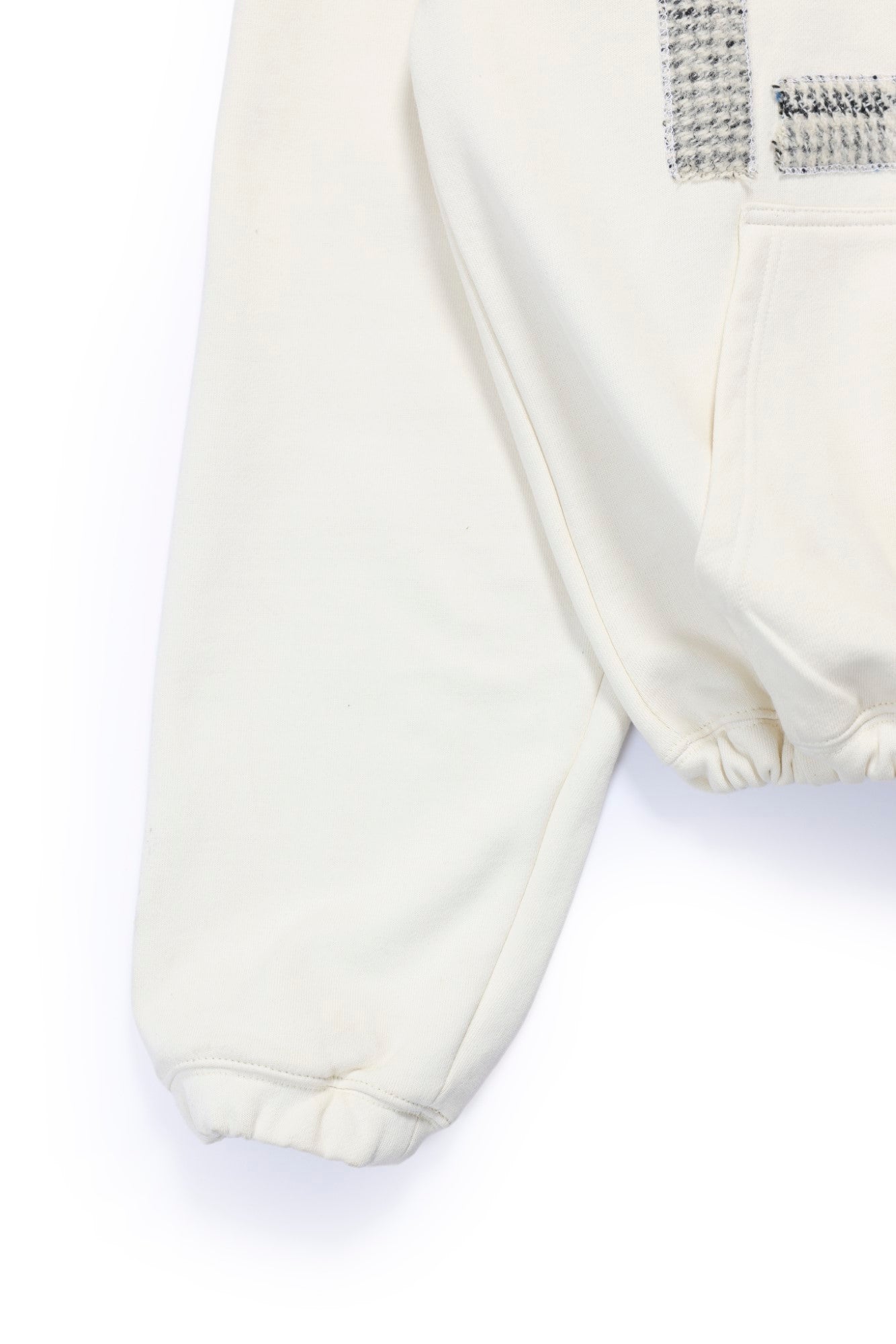 Alabaster with wool patch