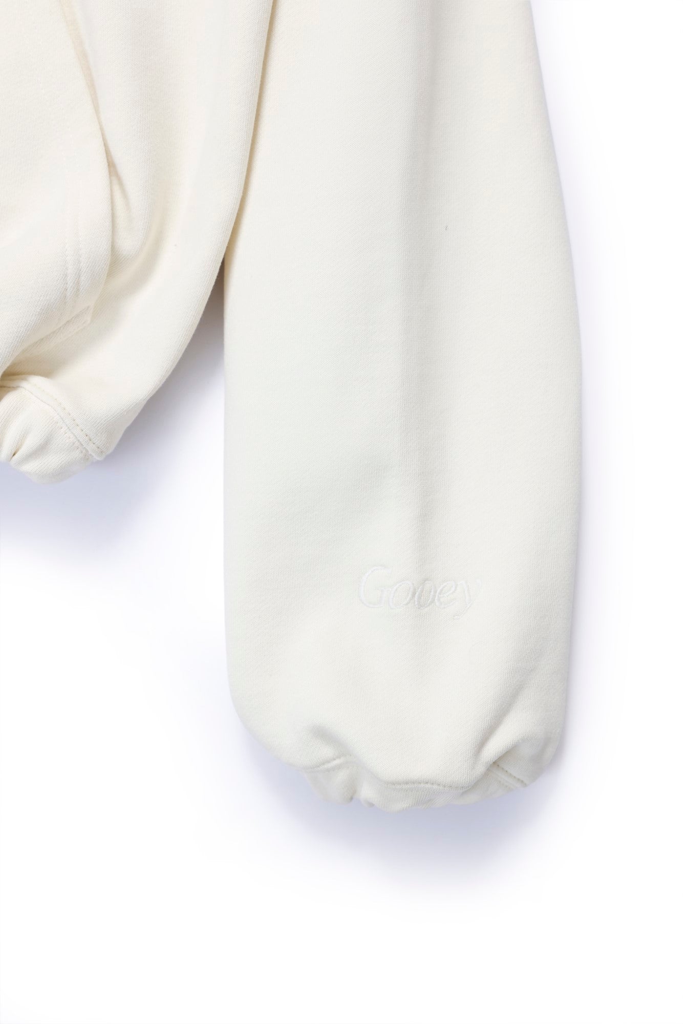 Alabaster with wool patch