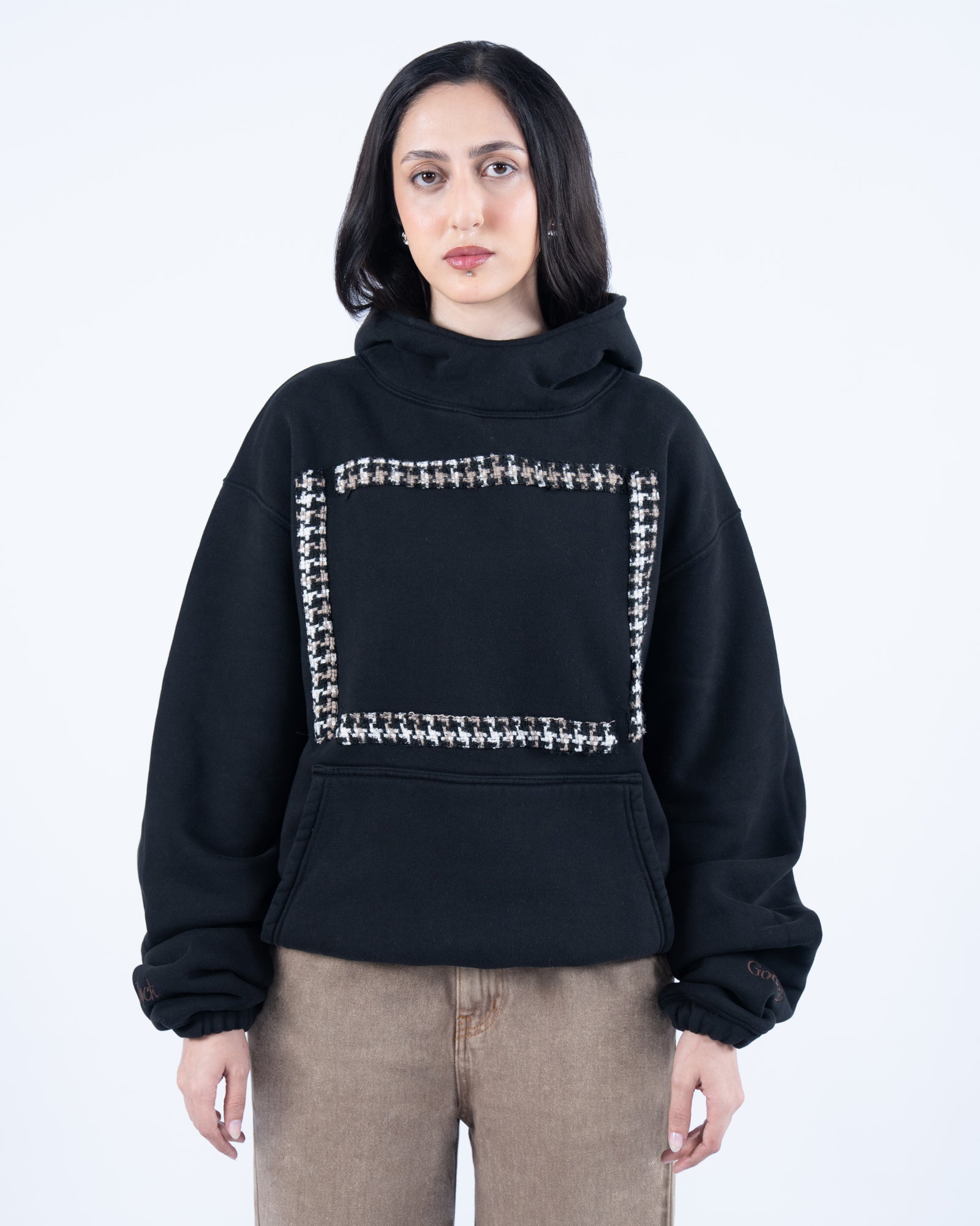 Woozy shrunk with Merino patches